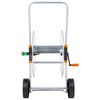 vidaXL Hose Reel Cart for 110 m 1/2" or 80 m 3/4" Hose Steel