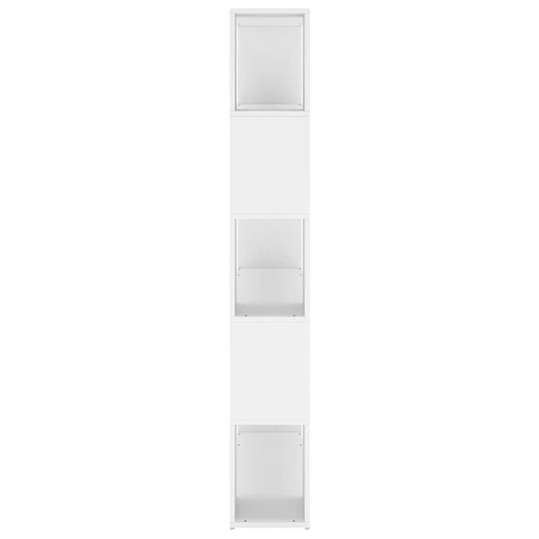 vidaXL Book Cabinet Room Divider White 100x24x155 cm Engineered Wood