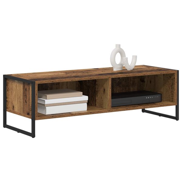 vidaXL TV Cabinet Old Wood 100 x 36.5 x 30.5 cm Engineered Wood