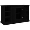 vidaXL Sideboard Black 100x35.5x60 cm Engineered Wood