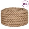 vidaXL Jute Rope 10 m Long 40 mm Thick
