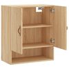 vidaXL Wall Cabinet Sonoma Oak 60x31x70 cm Engineered Wood