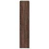 vidaXL Room Divider Brown Oak 100x33x156.5 cm Engineered Wood