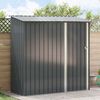vidaXL Garden Sheds Anthracite 203 x 85.5 x 200 cm Metal