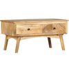 vidaXL Coffee Table 82x52x42 cm Solid Mango Wood