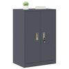 vidaXL Storage Cabinet Anthracite 60 x 40 x 90 cm Steel