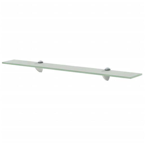 vidaXL Floating Shelves 2 pcs Glass 70x10 cm 8 mm