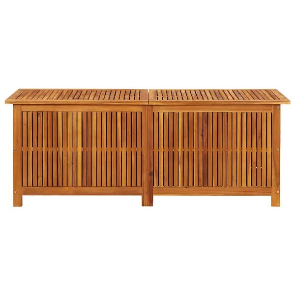 vidaXL Garden Storage Box 150x50x58 cm Solid Acacia Wood