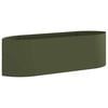 vidaXL Raised Garden Bed Olive Green 140 x 40x 40 cm Steel