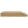 vidaXL Storage Bed Frame with Drawer Artisan oak 236.5 x 180 x 31.5 cm