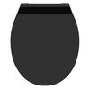 SCH&Uuml;TTE Toilet Seat SLIM BLACK Duroplast
