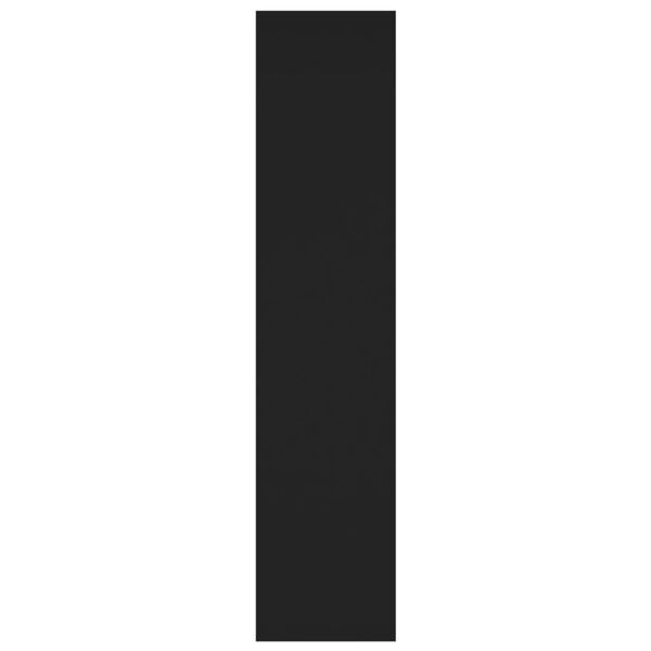 vidaXL Book Cabinet/Room Divider Black 100x30x135 cm