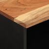 vidaXL TV Cabinet 80x33x46 cm Solid Wood Acacia and Engineered Wood