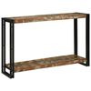 vidaXL Console Table Multicolour 120 x 33 x 75 cm Solid reclaimed wood