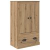 vidaXL Highboard with Drawer 3 pcs Artisan Oak Engineered Wood
