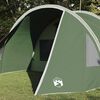 vidaXL Tunnel Tent with Roof Green and White 805 x 405 x 211 cm