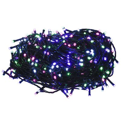 vidaXL LED String with 1000 LEDs Pastel Multicolour 100 m PVC