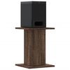 vidaXL Speaker Stands 2 pcs Brown Oak 30x30x40 cm Engineered Wood