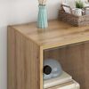 vidaXL Side Cabinet Artisan Oak 68 x 37 x 75.5 cm Engineered Wood