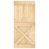 vidaXL Door NARVIK 95x210 cm Solid Wood Pine