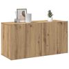 vidaXL TV Cabinet Wall-mounted Artisian Oak 80x30x41 cm