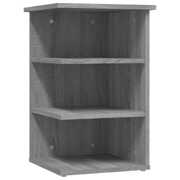 vidaXL Side Cabinet Grey Sonoma 35x35x55 cm Engineered Wood