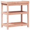 vidaXL Potting Table with Shelves 82.5x45x86.5 cm Solid Wood Douglas