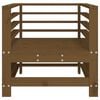 vidaXL Garden Chairs 2 pcs Honey Brown Solid Wood Pine