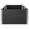 vidaXL Garden Raised Bed 200x100x54 cm WPC Grey