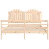 vidaXL Bed Frame without Mattress 160x200 cm Solid Wood