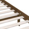 vidaXL Bed Frame without Mattress Honey Brown Solid Wood Pine Single