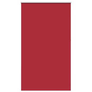 vidaXL Roller Blind Blackout Red 125x230 cm Fabric Width 121.6 cm Polyester