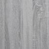 vidaXL Corner Bookcase 5-Tier Grey Sonoma 50x50x179 cm Engineered Wood