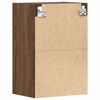 vidaXL Hanging Cabinet Riga Brown Oak 40x29.5x60 cm Engineered Wood