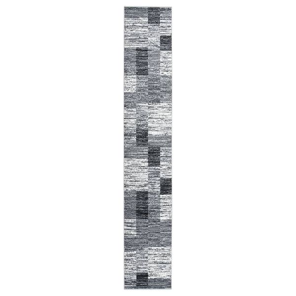 vidaXL Runner Rug BCF Grey 60x350 cm