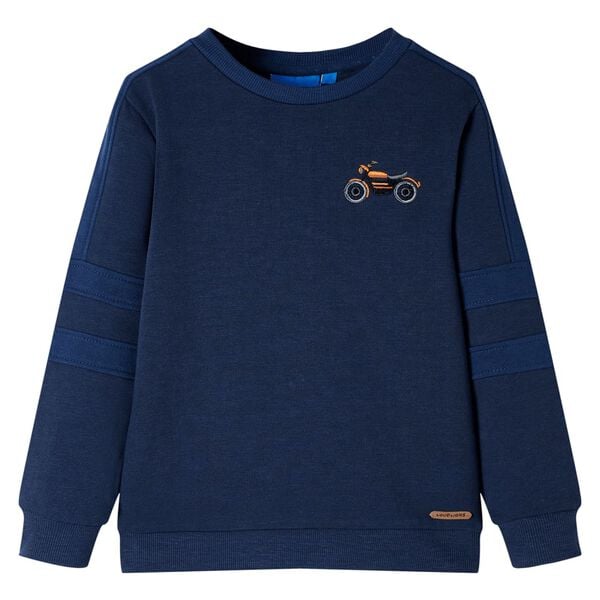Kids' Sweatshirt Navy Melange 104