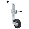 vidaXL Trailer Jack Wheel 60 mm with 2 Support Tubes and 3 Split Clamps