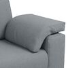 vidaXL Sofa Light Grey 219 x 77 x 82 cm Fabric