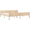 vidaXL Bed Frame without Mattress Solid Pinewood 200x200 cm