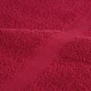 vidaXL Premium Towels SOLUND 4 pcs Red 100x200 cm 600 gsm