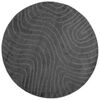 vidaXL Area Rugs Round HUARTE Anthracite &Oslash; 160 CM Polyester