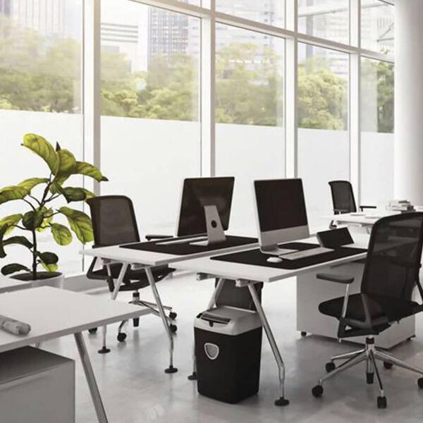 Easyprotec Removable Window Film Frosted 90x250 cm Grey