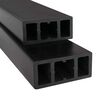 vidaXL Decking Joist 6 pcs Black 170x8.5x4.5 cm WPC