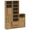 vidaXL Side Cabinets 5 pcs "ODDA" 40x24x79 cm Solid Wood Pine