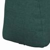 vidaXL Back Pillow Dark Green 80 x 24 x 50 cm Fabric