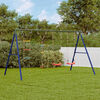 vidaXL Outdoor Swing Set with Swings. Ladder. Disc Swing