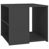 vidaXL Side Table | Grey | Engineered Wood | Medium | End Table | Square