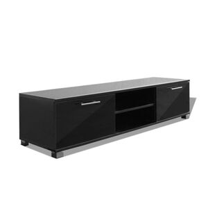 vidaXL TV Cabinet High-Gloss Black 120x40,5x35 cm