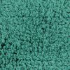 vidaXL Bathroom Mat Set 3 Pieces Fabric Turquoise