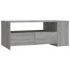 vidaXL Coffee Table Grey Sonoma 102x55x42 cm Engineered Wood